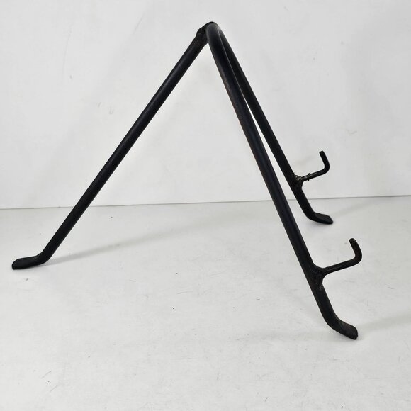 Black Metal Display Easel Stand For Plates Bowls & Frames - Picture 4 of 8